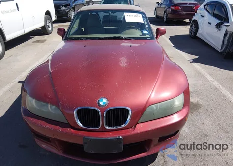 2001 BMW Z3 2.5I z USA, uszkodzony, nr VIN WBACN33451LM04388